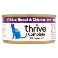 thrive Complete Adult - Chicken Breast & Chicken Liver - 6 x 75g