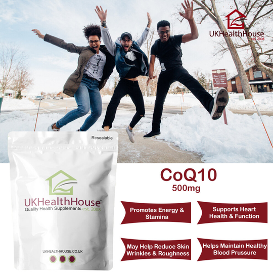 (CoQ10 (30mg) Ubiquinone High Absorption Q10 Coenzyme 500mg Complex 120 Capsules) CoQ10 (30mg) Ubiquinone High Absorption