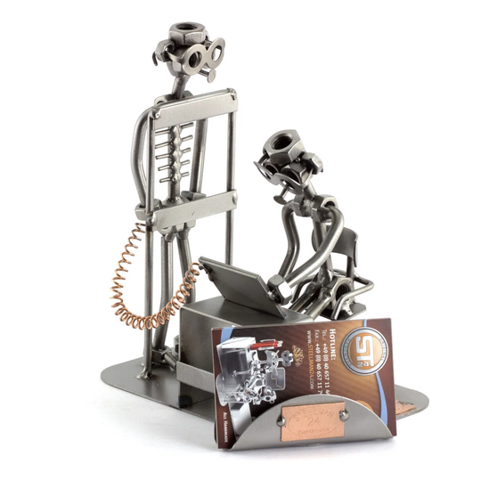 Radiologist Screw Man Place Card Holder