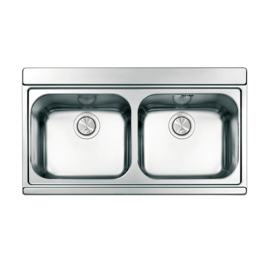 Iris Double Bowl Inset Kitchen Sink