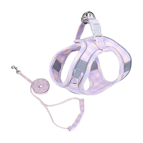 Sun Flowergb - Patgoal Puppy Harness, Anti-Escape Cat Harness and Leash, Small Dog No-Pull Harness and Leash, xs Dog Harness with Reflective Webbing,