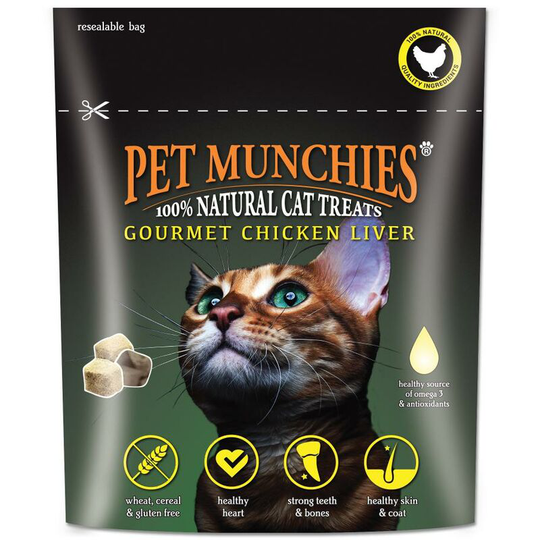 Gourmet Chicken Liver Cat Treats (10g) (May Vary) - May Vary - Pet Munchies