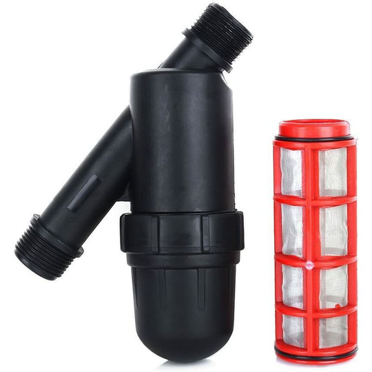 Aougo - 3/4 Inch Mesh Filter Stainless Steel Conditioned Water Filter Water Filter For Gardening Agriculture Drip Irrigation For Pump