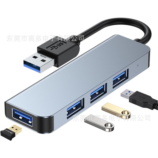 4-in-1 usb c Hub, 4-Port usb 3.0 Hub, 3 * usb 3.0 + 1 * hdmi Adapter, usb Hub