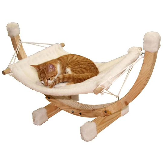 Cat Hammock Siesta White 82591 Kerbl White