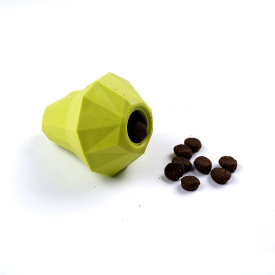 Indestructible Interactive Dog Chew Toys | Original Pear-Inspired Treats, Kibble Dispenser | Stress Resistant Dog Balls | Dishwasher safe | Set of