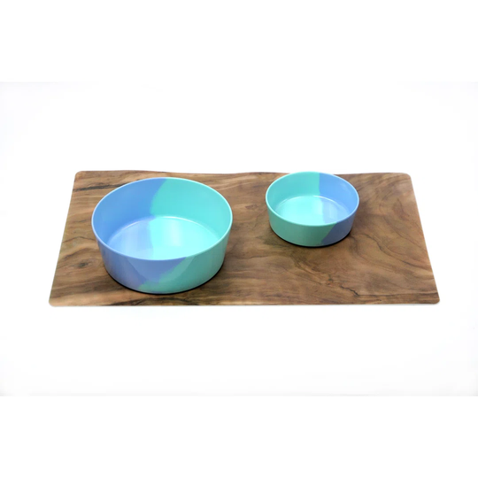 Monserrat Dual Small Medium 2 Piece Pet Bowl Set