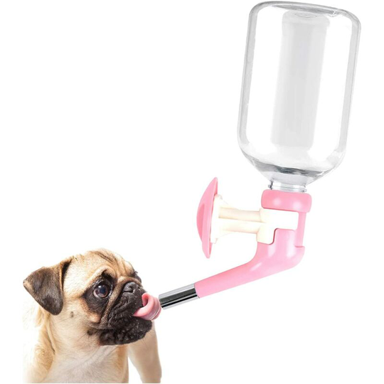 Dog Water Dispenser Bottle-Dog Kennel Cage Water Dispenser Water Drinker Kettle for Pets can be Raised and Lowered Drinking Water Feeding Cage Water