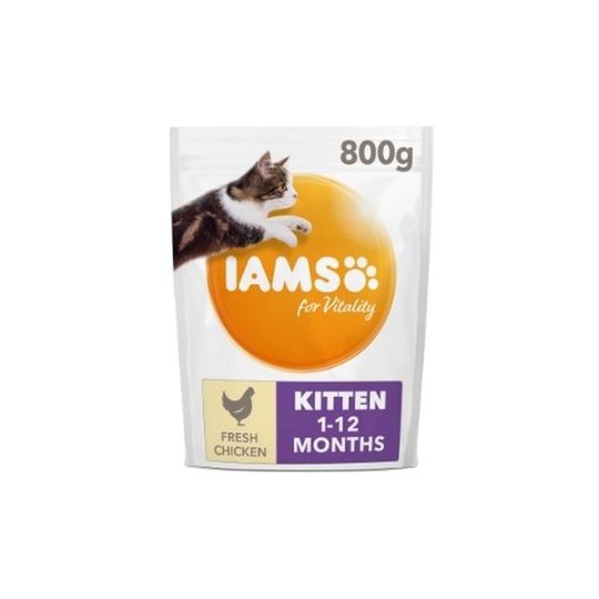 Iams - Vitality Dry Kitten Food (800g) (Chicken) - Chicken