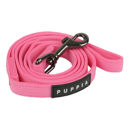 Puppia Nylon Lead Soft Dog Collar, Small, Pink