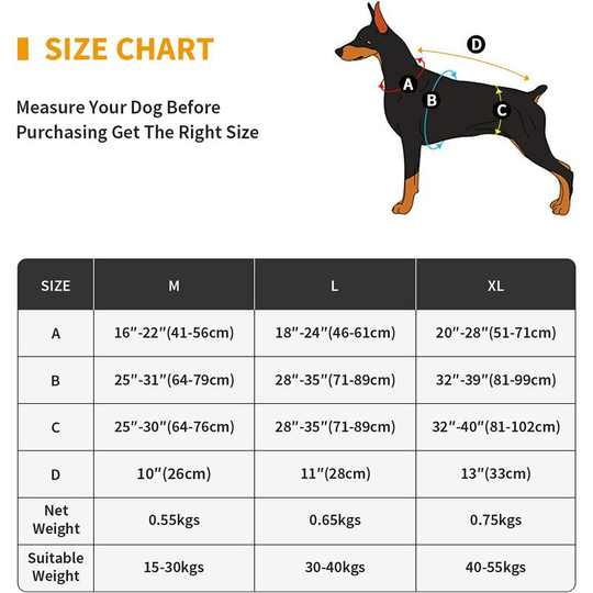 Bearsu - Tactical Dog Harness with Handle Large Pull-Free Military Molle Vest Adjustable Working Dog Metal Buckles, Black, m