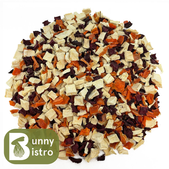 (1kg) Vegetable Medley - Rabbit Treats, Small Animal, Chinchilla Treat