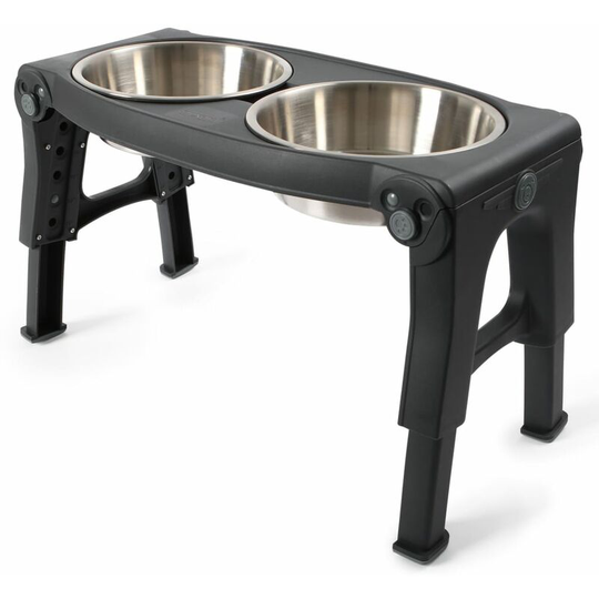 Pet Feeder Grey Dexas Grey