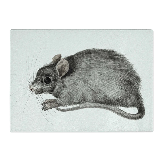 Tempered Glass a Mouse by Jean Bernard Chopping Board