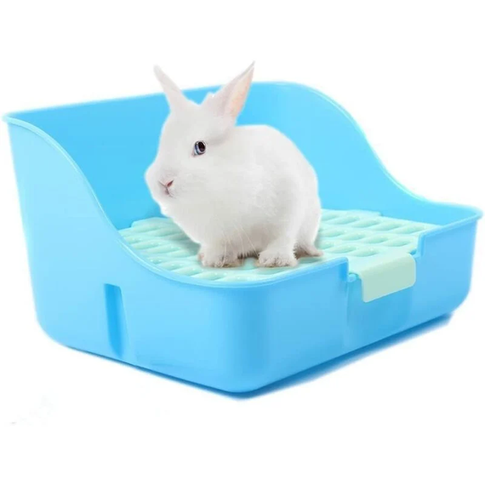 Betterlifegb - Easy to clean bunny bed box, to learn how to use the toilet, for small animals / rabbits / pigs of India / Ferrets