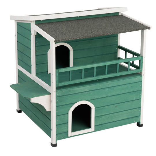 Cat House with Sunroof - 91.5 x 71 x 82 cm (L x W x H)
