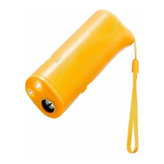 En 1 Ultrasonic Dog Anti-aboiement Handheld Dog Training Anti-static