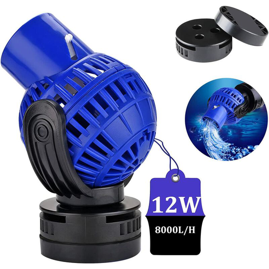 Betterlifegb - 8000L / h 12 Watt Wave Maker Brewing Pump for Aquarium 100 ~ 150cm Circulation Pump for Freshwater and Salted Water