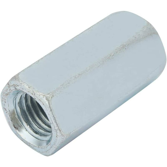 Naxunnn - 1 x 60 x 30mm hex nut, surface zinc plated long nut, carbon steel long rod coupling for home and office appliance communication equipment