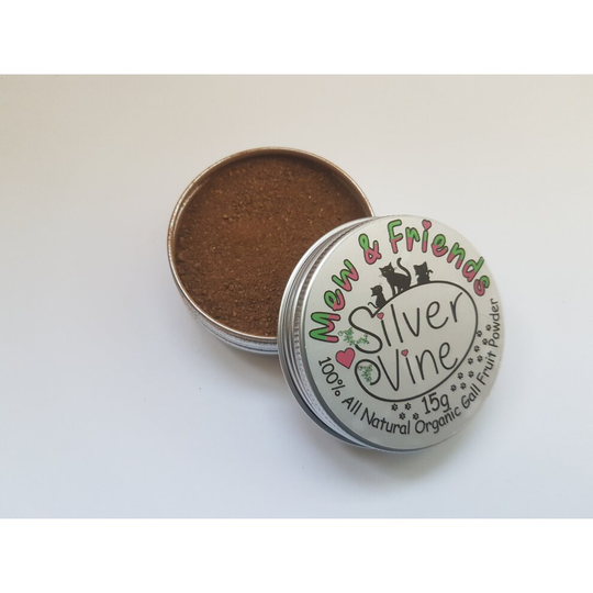 Mew & Friends Catnip Alternative - Silvervine Powder Matabi