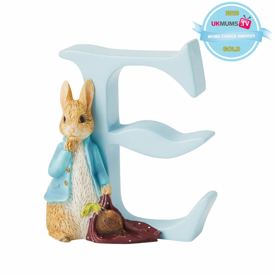 Peter Rabbit Letter E Figurine