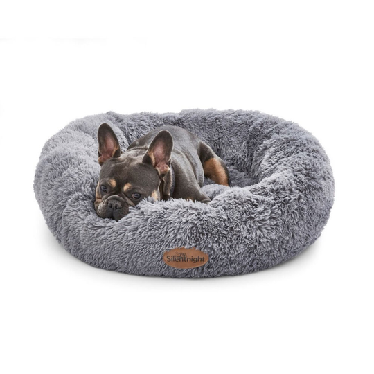 (SilentNight Calming Donut Pet Bed M/L) SilentNight Calming Donut Pet Bed