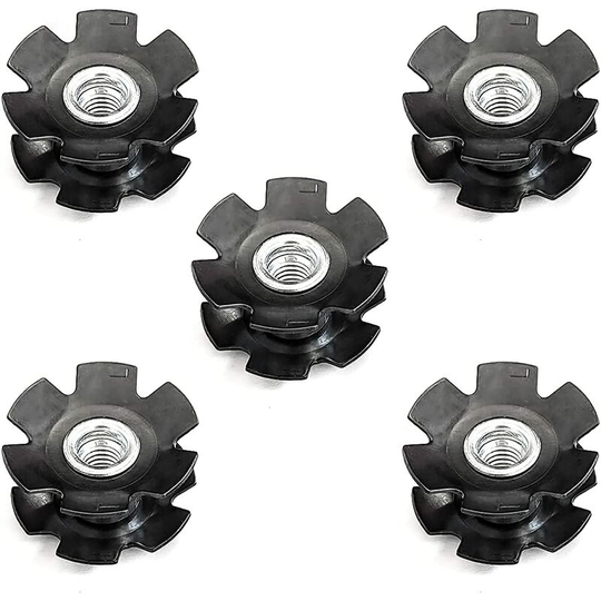 Aougo - Pcs/Bag Star Nut mtb Road Bike Headset For 1-1/8' (28.6mm) Fork