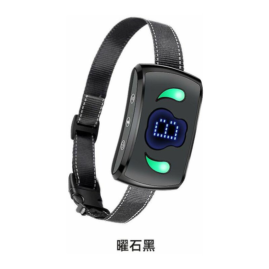 Thsidne Dog Trainer Bark Stopper Rechargeable Waterproof Collar Pet Supplies Dog Trainer Remote Control 718b black