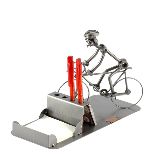 Racing Bike Screw Man Desk Organiser