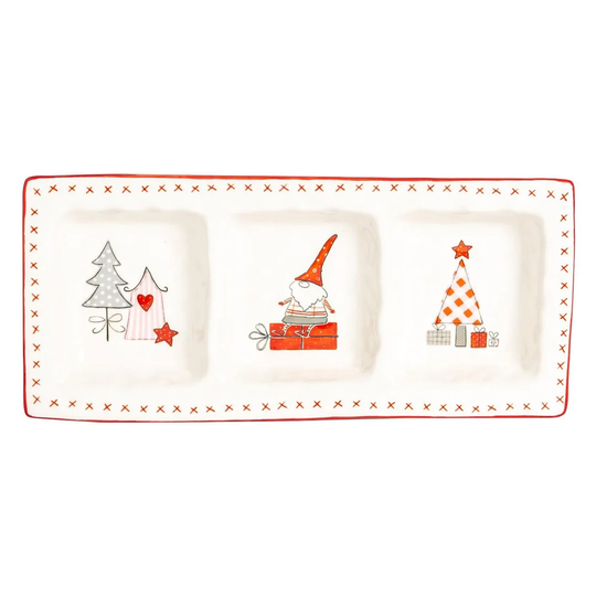 Christmas 32cm Side Plate