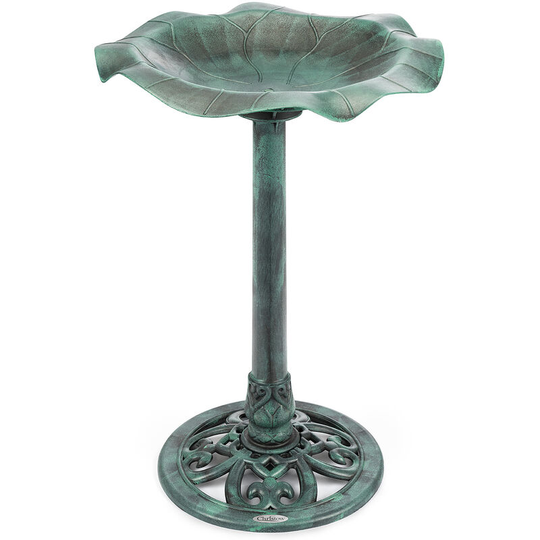 Leaf Bird Bath - Green - Green