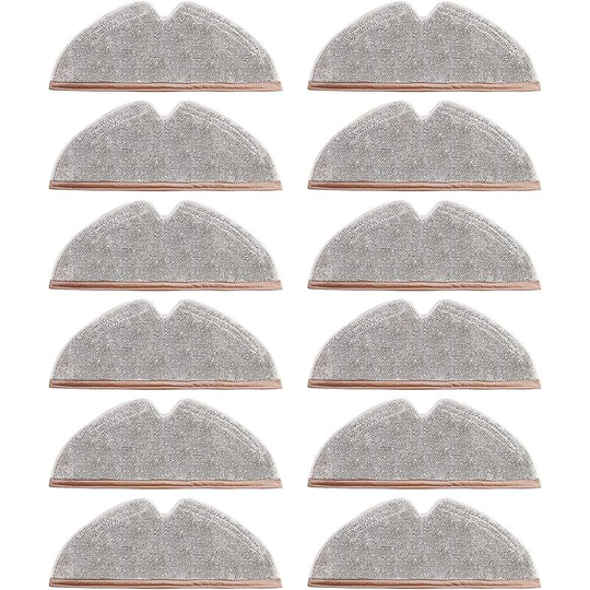 12 Microfiber Cloths for Xiaomi Mi Mijia Roborock E35 E25 E20 S50 S6 S51