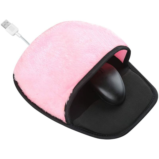 99j25N usb Heated Mouse Pad Hand Warmer with Wrist Pad Warm Winter