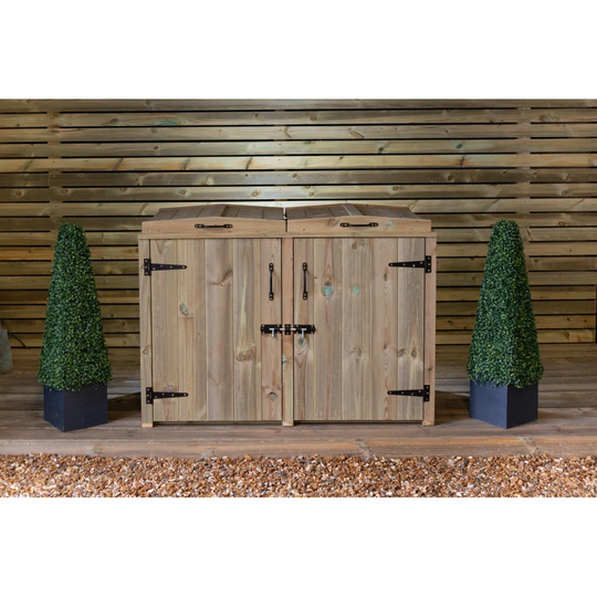 Dustbin Double Bin Store