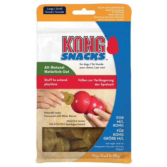 KONG Snacks Bacon & Cheese - L (312g)