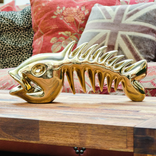 Fish Bones Figurine