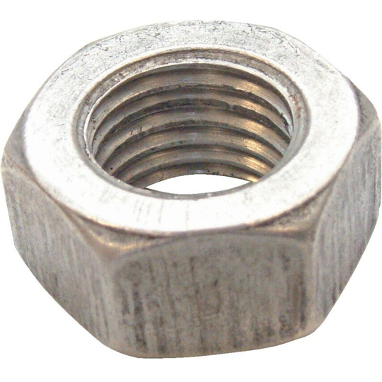 Zoro Select - M4 steel hex full nut grade 8 bzp- you get 50