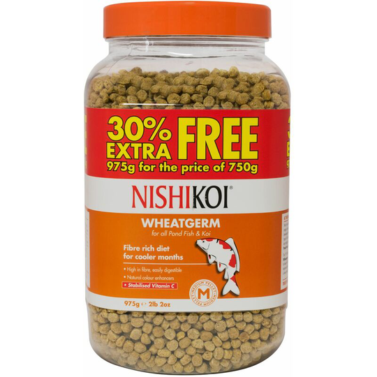 Nishikoi - Wheatgerm 750g + 30% (Medium Pellet)