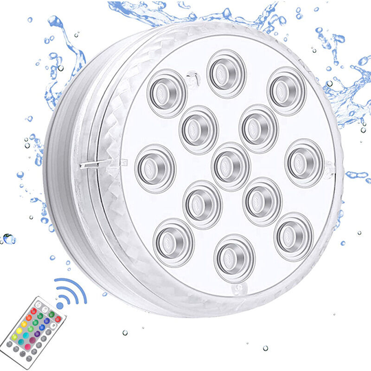 Betterlifegb - Submersible led Light, IP68 Lighting Multi-Color Underwater Lamps with Remote Control, Waterproof Bath Lights, For Aquarium Bathtub