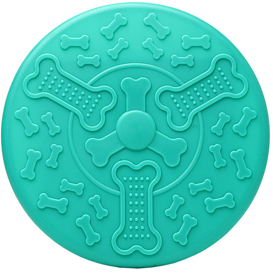 Dog Flying Discs Dog Toys Interactive Toys for Small Medium Dogs Puppy Toys Green