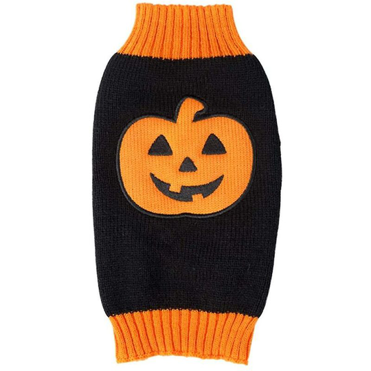 Pet Clothes The Halloween Pumpkin Cat Dog Sweater, Dog Knitwear, Dog Apparel, Pet Sweatshirt,Ssxjv