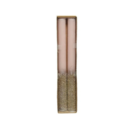 2 Pieces Dinner Taper Candles Set
