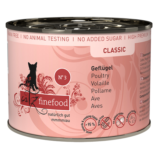 catz finefood Can 6 x 200g - Poultry