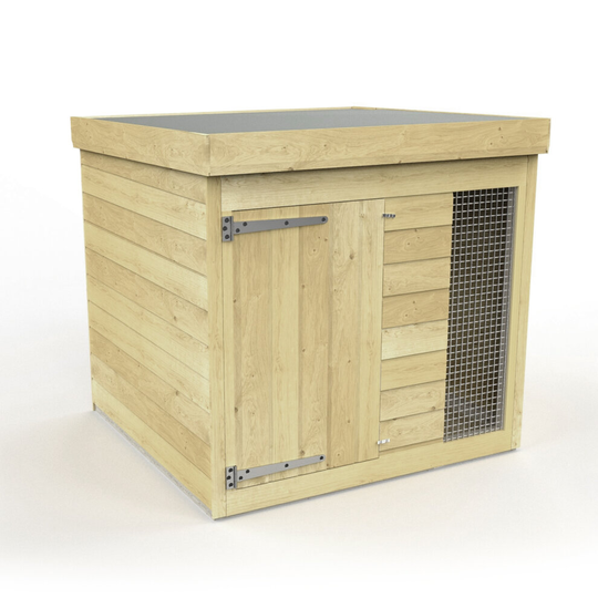 4ft x 4ft Dog Kennel & Run Treated Timber Fast & Free 2-5 Day Delivery