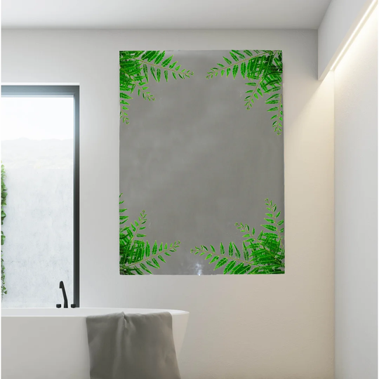 Ardentown Decoration Leaves Accent Mirror