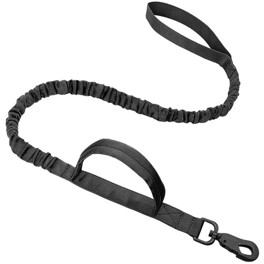 Pet Leash, Outdoor Walking Dog Leash 2.5*100-140cm black - Muff