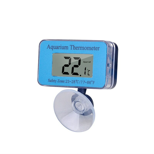 Aquarium Waterproof lcd Digital Thermometer with Suction Cup Water Temperature for Fish Like Betta