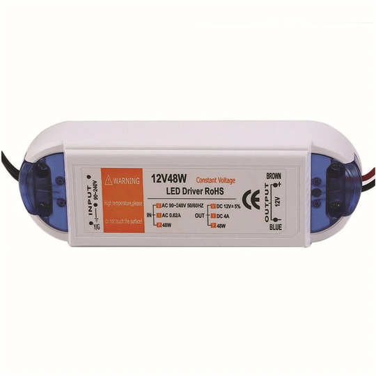 48W LED Power Supply Driver DC12V LED Transformer For LED Strip/MR16/CCTV