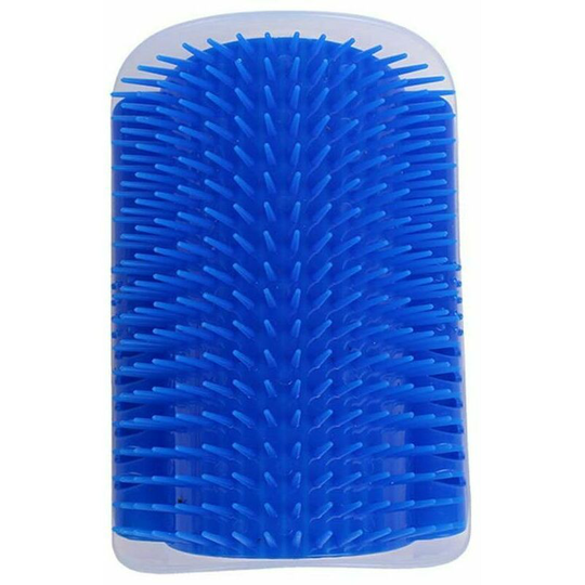 Dangle Grooming Brush Massage for Cat Groomer Brush Dogs Canines PS021 (Blue) Upholstery Bristle (Blue)