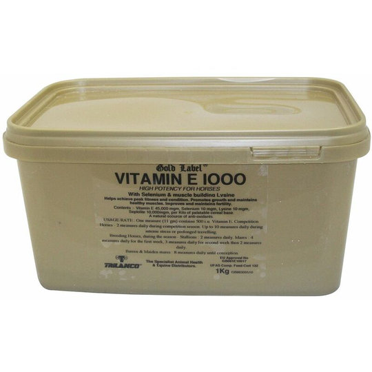 Vitamin e 1000 - 1 Kg - E1 - Gold Label